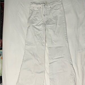 Jessica Simpson Women's White Flare Jeans